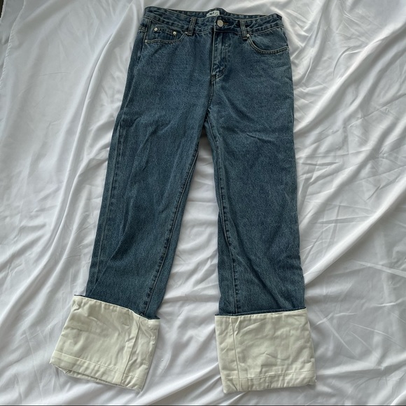 Men’s Wide Leg Jeans - Picture 1 of 6